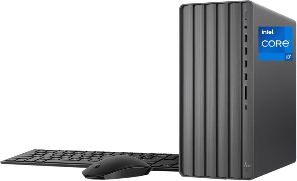 HP Envy Desktop PC, 13th Generation Intel Core i7-13700, 32 GB RAM, 1 TB SSD, Intel UHD Graphics 770, Windows 11 Home, TE01-4020 (2023) - Image 2