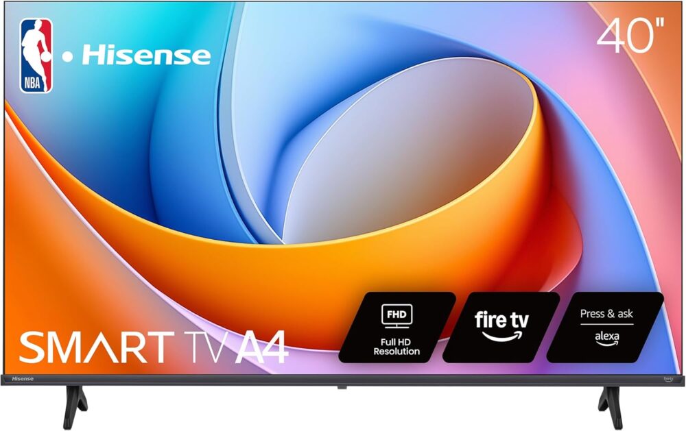 Hisense 40-Inch Class A4 Series FHD 1080p Smart Fire TV (40A4NF, 2025 Model) - DTS Virtual: X, Slim Bezel Design, Alexa Built in - Image 2