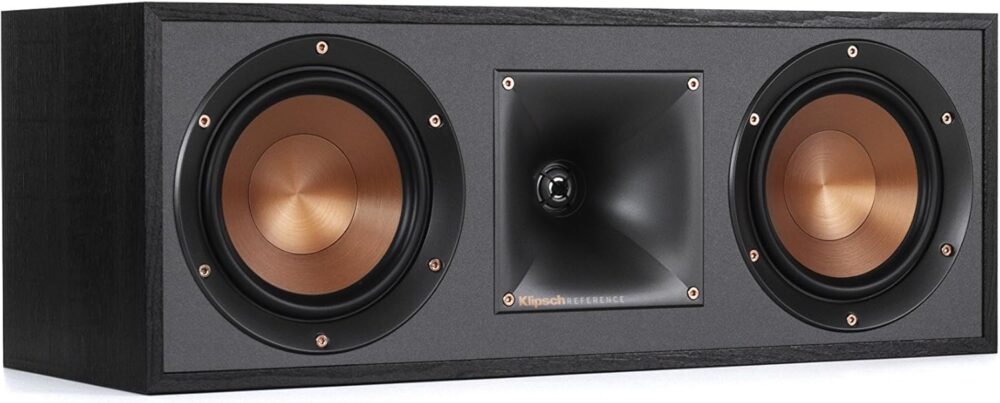Klipsch R-52C Powerful Detailed Center Channel Home Speaker - Black - Image 2