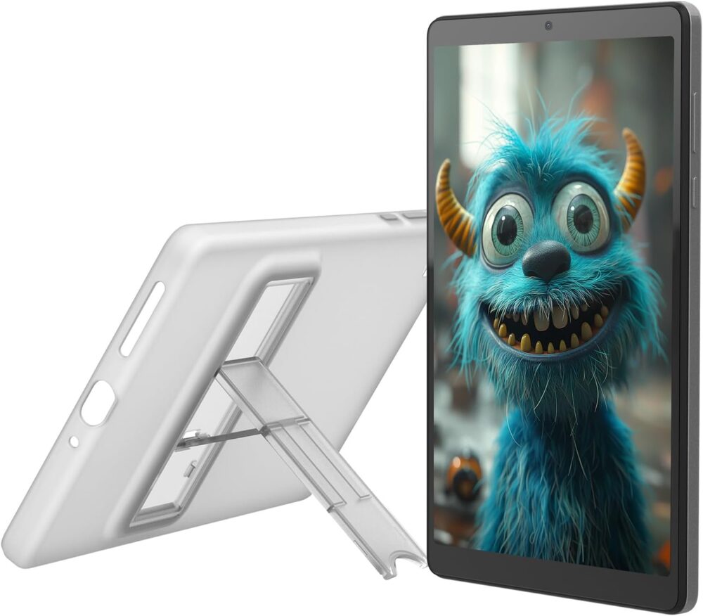 Lenovo Tab M8 Gen 4-2024 - Family Tablet - Google Kids Space - 8" HD Touch Display - 2 GB Memory - 32 GB Storage - MediaTek Helio A22 - Arctic Grey - Folio with Stand - Image 2