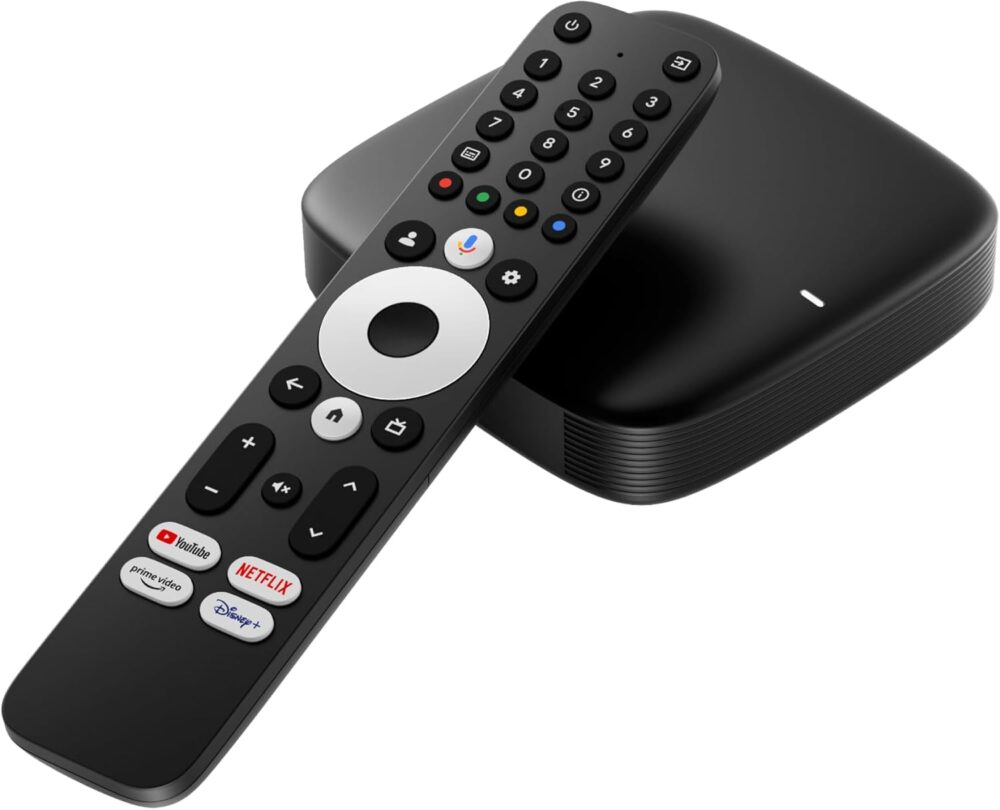 MAG555 Streaming Media Player Google TV™ 2025 | 4K HDR | Voice Remote | Dual-Band Wi-Fi | Chromecast Built-in | HDMI + AV Output - Image 2