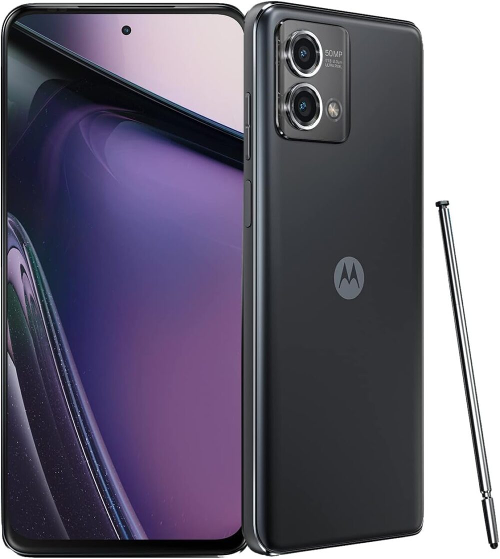Motorola Moto G Stylus 5G | 2023 | Unlocked | Made for US 4/128GB | 50MP Camera | Cosmic Black - Image 2