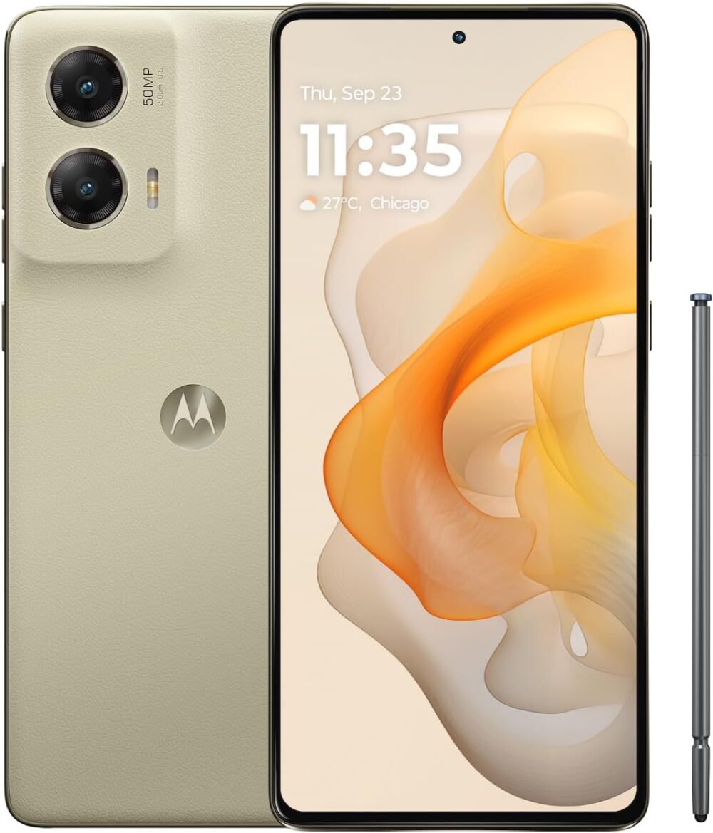 Motorola Moto G Stylus 5G | 2024 | Unlocked | Made for US 8/256GB | 50MP Camera | Caramel Latte - Image 2