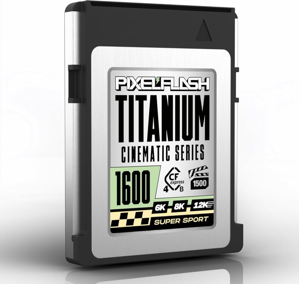 PixelFlash 1.6 TB CFexpress Type B 4.0 Titanium, 3950/3650 MB/s VPG1500, CF Express Memory Card for Photographers & Videographers, Lab Tested, 12K Video 1600 GB Cinematic Series 2025 Model - Image 2