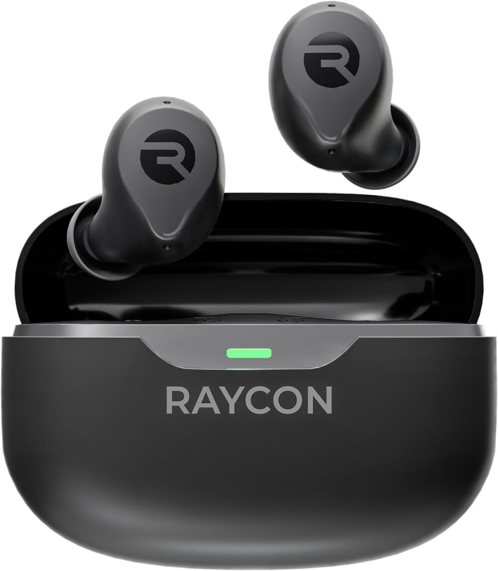 Raycon Everyday Earbuds (2024 Edition) - Bluetooth True Wireless in-Ear Buds with 32 Hours Playtime, Multpoint Technology, Extreme Comfort, and Active Noise Cancellation (Carbon Black) - Image 2
