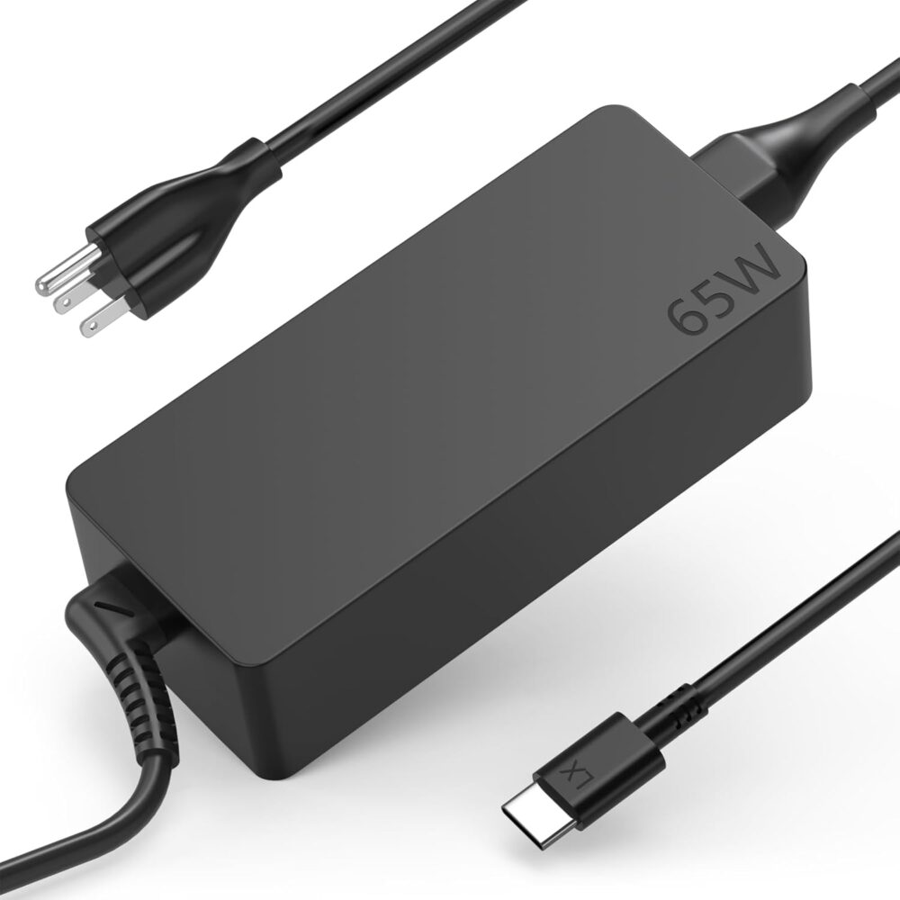 Replacement for 65W Lenovo Laptop Charger USB C ;Compatible with Lenovo ThinkPad T480s T580s T490 E480 E580 Chromebook C330 S330 100e 300e 500e,Yoga C930 C940 720 Power Supply Adapter Cord - Image 2