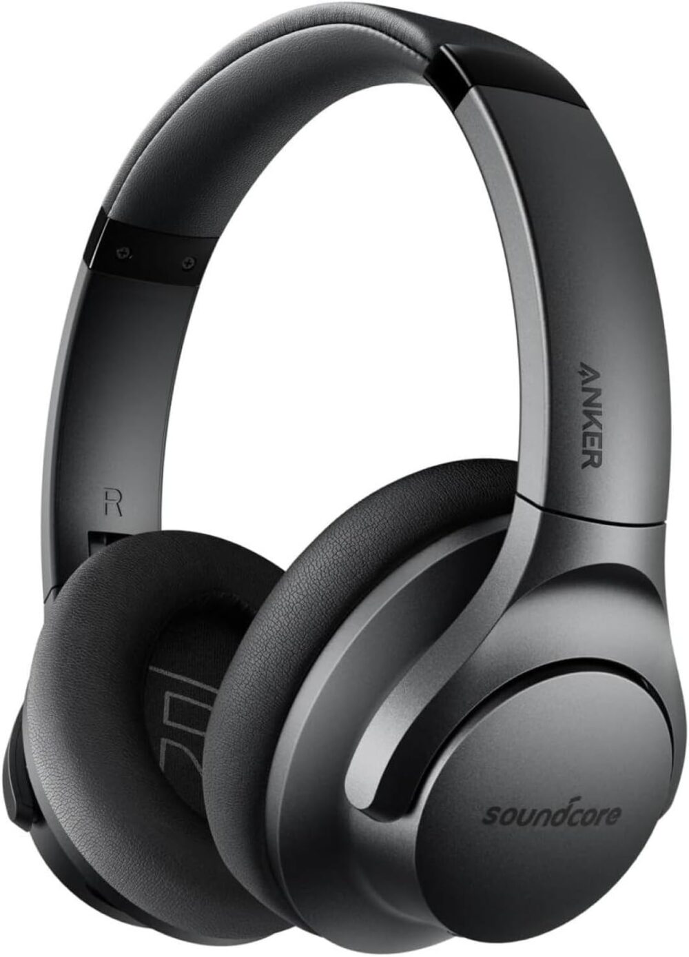 Soundcore Anker Life Q20 Hybrid Active Noise Cancelling Headphones, Wireless Over Ear Bluetooth Headphones, 70H Playtime, Hi-Res Audio, Deep Bass, Memory Foam Ear Cups, Travel, Office - Image 2