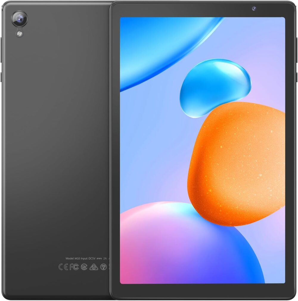 Tablet 10 inch Android Tablets with 2GB RAM, 32GB ROM, 512GB Expandable, Quad-Core,1280 * 800 HD IPS, 2MP + 8MP Dual Camera, Wi-Fi, Stable Tablet with 6000mAh Battery - Image 2