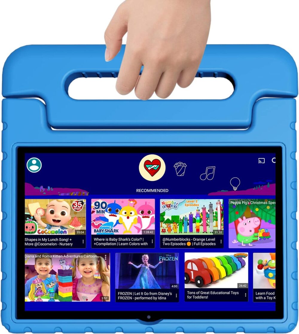 Tablet for Kids, 10 Inch Kids Tablet Android 13, 4GB+64GB, Octa-Core, WiFi 6, Big Battery, Kids Space, Parental Control 1280 * 800 HD Display Blue - Image 2