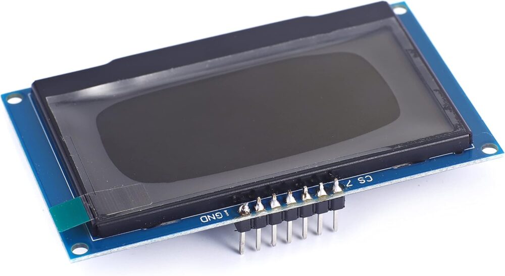 Teyleten Robot 2.42 inch 128x64 OLED LCD Display Module SSD1309 7 Pin SPI/IIC I2C Serial Interface for Arduino UNO R3 - White Light - Image 2