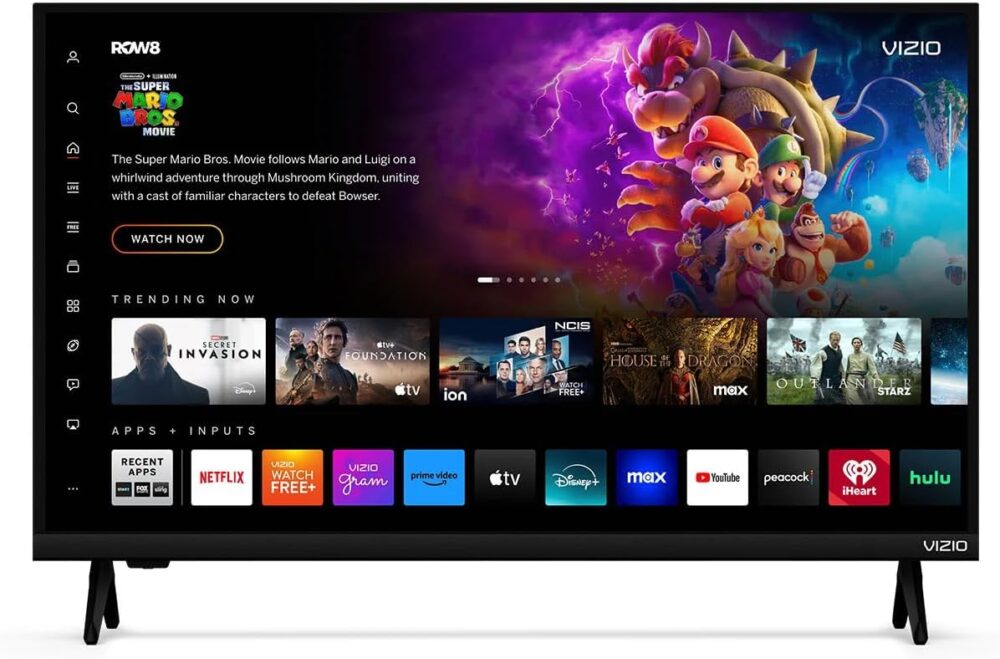 VIZIO 32 Inch V Series Full Array LED Smart HD TV 1080p, Bluetooth Compatible with VRR, DTS Virtual X, Airplay 2 and Chromecast Built-in (VHD32M-0810) (Renewed) - Image 2