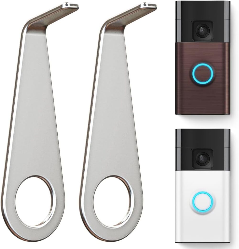 Video Doorbell Key Replacement Tool, Secure Removal Key Tool Compatible with All-New R/ing Battery Doorbell (2024), Ring Doorbell Camera Opening Key Tool (2 Pack) - Image 2