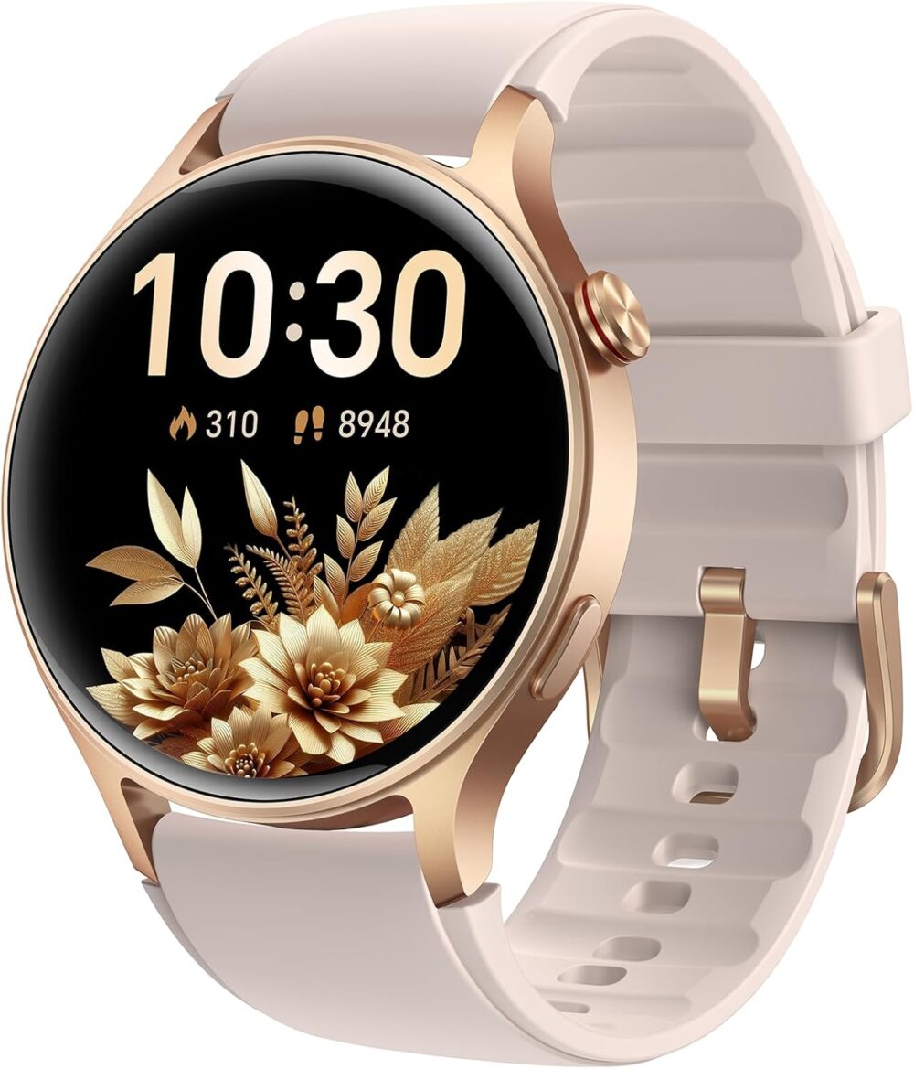 aeac Smart Watch for Women, AMOLED Ultra-Clear Screen Activity Trackers with Heart Rate/Sleep/SpO2 Monitor, Smartwatch for iPhone/Samsung/Android, 110+ Sport Modes Waterproof Fitness Reloj Inteligente - Image 2